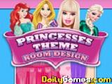 Princesses theme room design